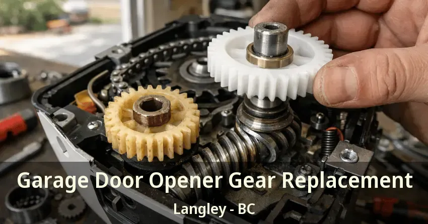 Garage Door Opener Gear Replacement Langley - BC
