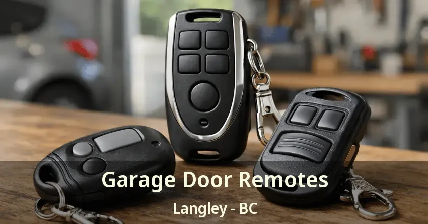 Garage Door Remotes Langley - BC