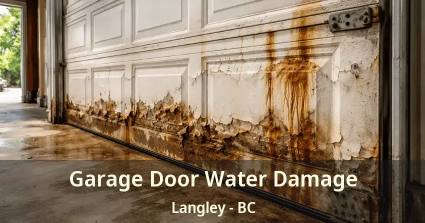 Garage Door Water Damage Langley - BC