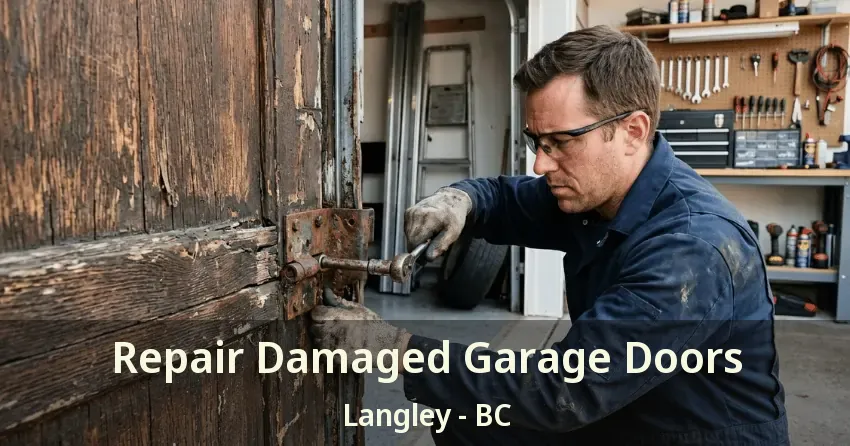 Repair Damaged Garage Doors Langley - BC