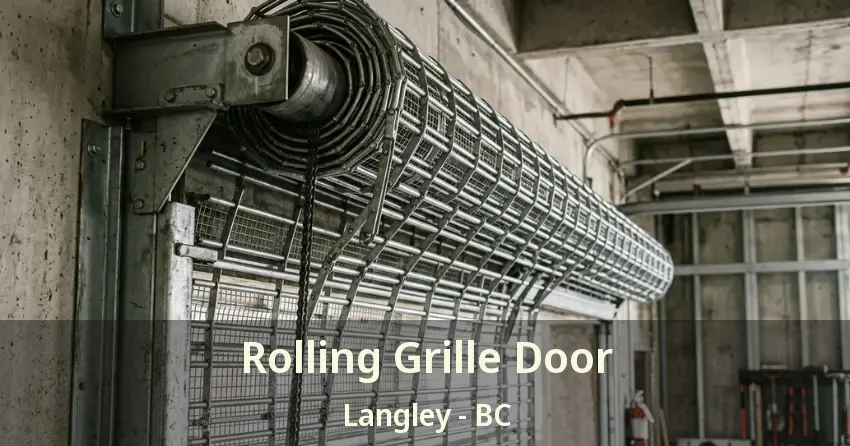 Rolling Grille Door Langley - BC